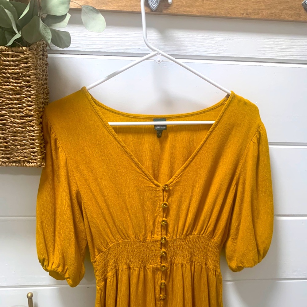Burnt orange romper